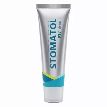 STOMATOL Calcium зубная паста профилактическая укрепление и реминерализация эмали 30