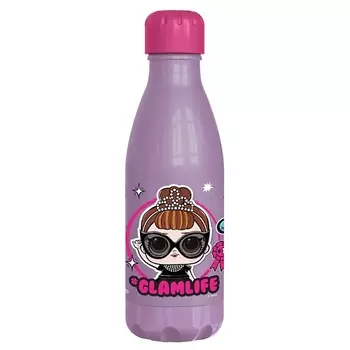 STOR Бутылка для воды на каждый день пластиковая LOL TOGETHER4EVA