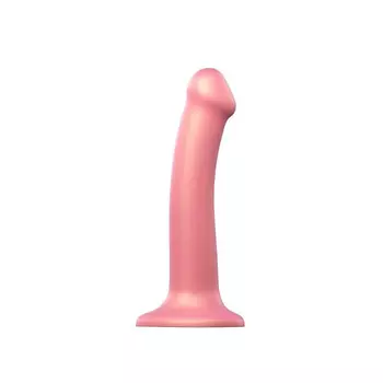 STRAP-ON-ME Фаллоимитатор Mono Density Dildo Metallic Shine, M