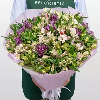 STUDIO FLORISTIC Букет Альстромерий «Цветочный вихрь»