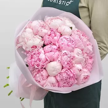 STUDIO FLORISTIC Букет из 25 Пионов «Вкус Любви»