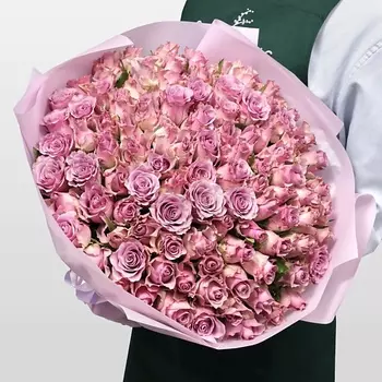 STUDIO FLORISTIC Букет Роз Кения 101 шт «Мистический Цветок»