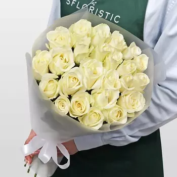 STUDIO FLORISTIC Букет Роз Кения 50 см 25 шт «Простое чудо»