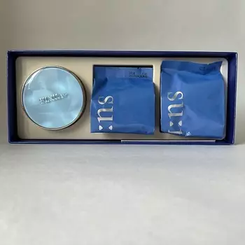 SU:M37 Набор тональных кремов Water-full Mesh Cushion Glow Special Edition