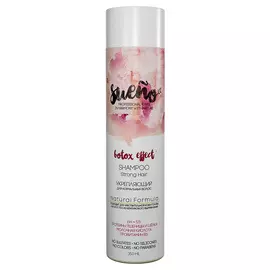 SUENO Бессульфатный шампунь "Укрепляющий" для нормальных волос с протеинами пшеницы и шелка 350.0