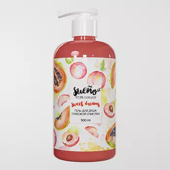 SUENO Гель для душа глубокой очистки серии Sweet Dreams 500.0