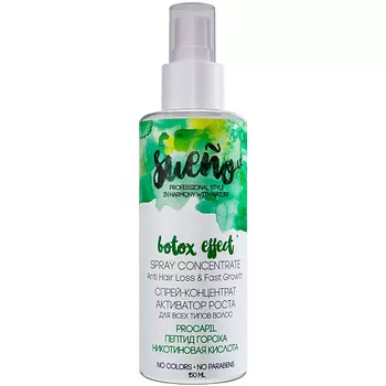 SUENO Спрей-концентрат «Активатор роста» для роста и против выпадения волос 150.0
