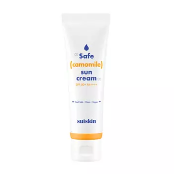 SUISKIN Крем солнцезащитный с экстрактом ромашки SPF 50+ PA++++