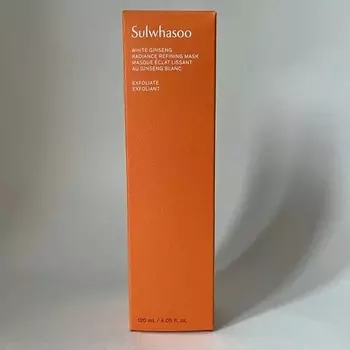 SULWHASOO Очищающая маска White Ginseng Radiance Refining Mask 120.0