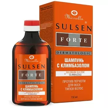 SULSEN FORTE Шампунь против перхоти с климбазолом 150.0