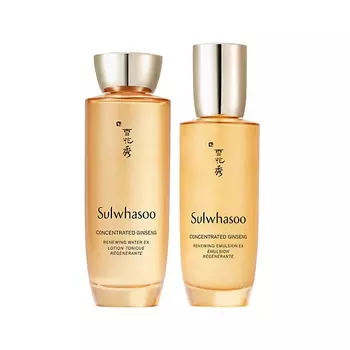 SULWHASOO Набор Concentrated Ginseng Renewing Water & Emulsion