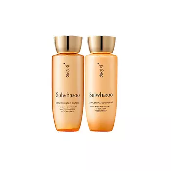 SULWHASOO Набор миниатюр Concentrated Ginseng Renewing Water EX & Emulsion EX