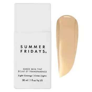 SUMMER FRIDAYS Тональная основа Sheer Skin Tint