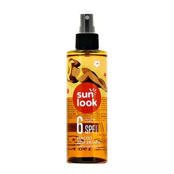 SUN LOOK Масло для загара SPF-6 190.0