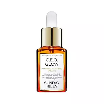 SUNDAY RILEY Масло для лица с витамином С и куркумой C.E.O. Glow Vitamin C + Turmeric Face Oil