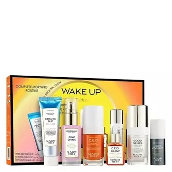 SUNDAY RILEY Набор для дневного ухода за кожей WAKE UP WITH ME