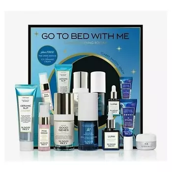 SUNDAY RILEY Набор для вечернего ухода за кожей Go To Bed With Me Complete Evening Routine