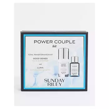 SUNDAY RILEY Набор средств для лица Power Couple Total Transformation Kit