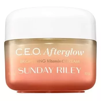 SUNDAY RILEY Осветляющий крем-гель для лица C.E.O Afterglow Brightening Vitamin C Cream