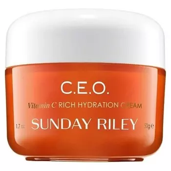 SUNDAY RILEY Увлажняющий крем для лица с витамином С C.E.O Vitamin C Rich Hydration Cream