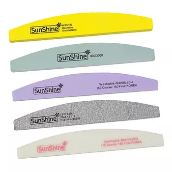 SUNSHINE Идеальный набор пилок для маникюра и педикюра