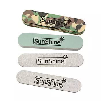 SUNSHINE Набор мини пилок для маникюра и педикюра
