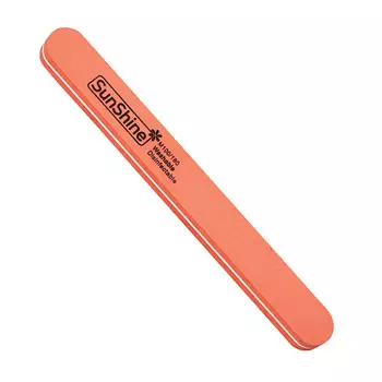 SUNSHINE Пилка для шлифовки прямая желтая 100/180 S4YW