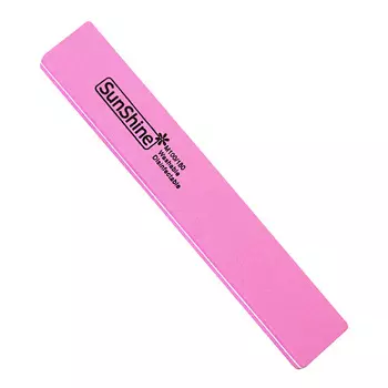 SUNSHINE Пилка для шлифовки широкая желтая 100/180 S1YW