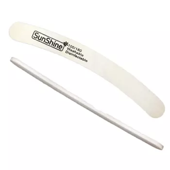 SUNSHINE Набор пилок WHITE бумеранг 100/180 C10WT