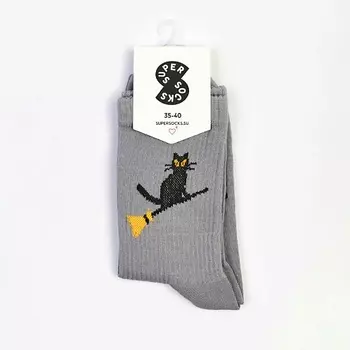 SUPER SOCKS Носки Flying cat