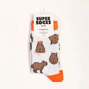SUPER SOCKS Носки Капибара