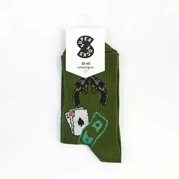 SUPER SOCKS Носки Карты