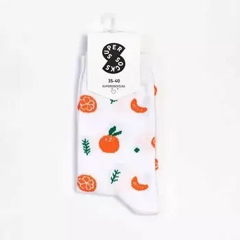 SUPER SOCKS Носки Мандаринка