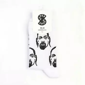 SUPER SOCKS Носки Snoop Dogg паттерн