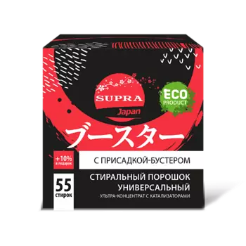 SUPRA Порошок стиральный с бустером универсал