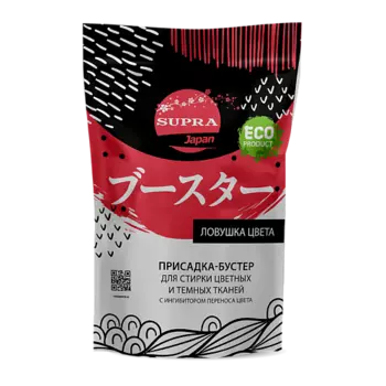 SUPRA Присадка-бустер для стирки цветных и темных тканей «Ловушка цвета»