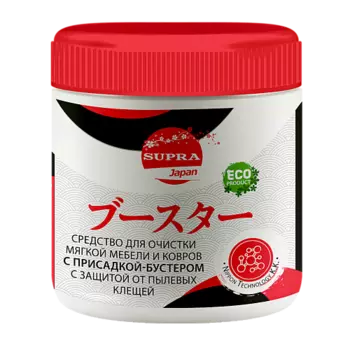 SUPRA Средство для очистки ковров и мягкой мебели с бустером усиленная формула