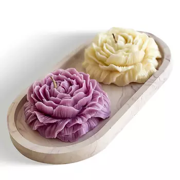 СВЕЧИ В ДОМ Набор свечей Розы лавандовые 400.0