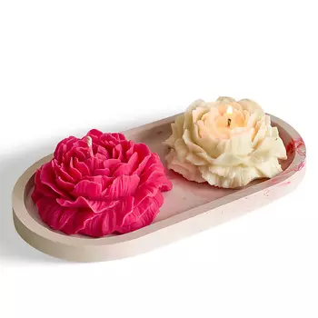 СВЕЧИ В ДОМ Набор свечей розы розовые 400.0