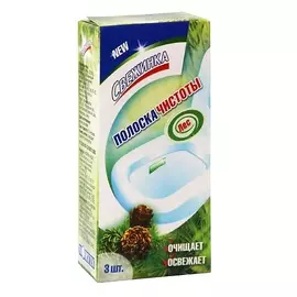 СВЕЖИНКА Чистящее средство для туалета Полоска чистоты лес 3