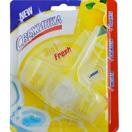 СВЕЖИНКА Освежитель - Блистер WC 3 in 1 Fresh Lemon 40