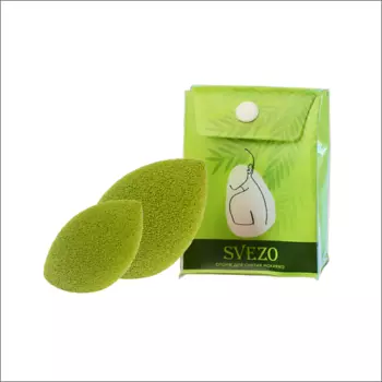 SVEZO Набор из 2-х спонжей для лица