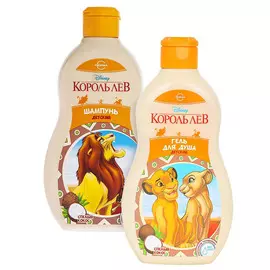 СВОБОДА Детский набор "Спелый кокос": Шампунь и Гель для душа "DISNEY Король Лев", 2+