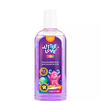 СВОБОДА Детский ополаскиватель для полости рта Little Love Бабл гам 6+ 300.0