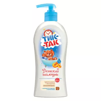 СВОБОДА Шампунь детский Тик-Так с экстрактом Персика и пантенола 350.0