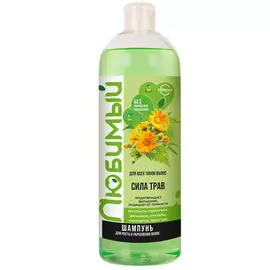 СВОБОДА Шампунь для роста и укрепления волос "Любимый" Сила трав