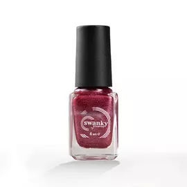 SWANKY STAMPING Лак для стемпинга M122, красный