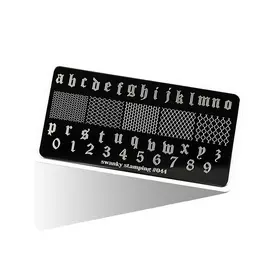 SWANKY STAMPING Пластина 044