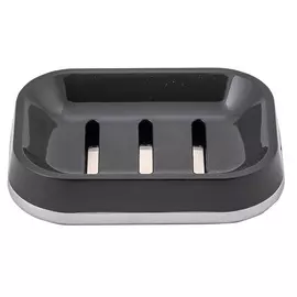 SWENSA Мыльница GLOSS черный, полипропилен