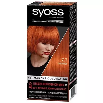 СЬЁСС Стойкая профессиональная крем-краска для волос Color